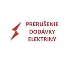 Prerušenie dodávky elektriny dňa 3.6.2022 od 7,30 do 15,30 hod. 1